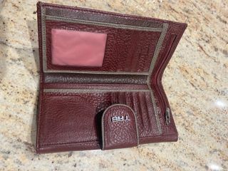 Cartera mujer piel