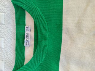 Jersey rayas verdes Stradivarius - Talla XS