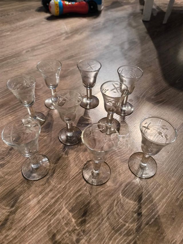 Copas cristal pequeñas