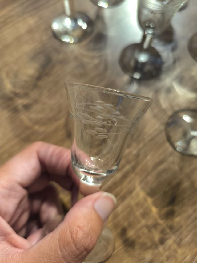 Copas cristal pequeñas