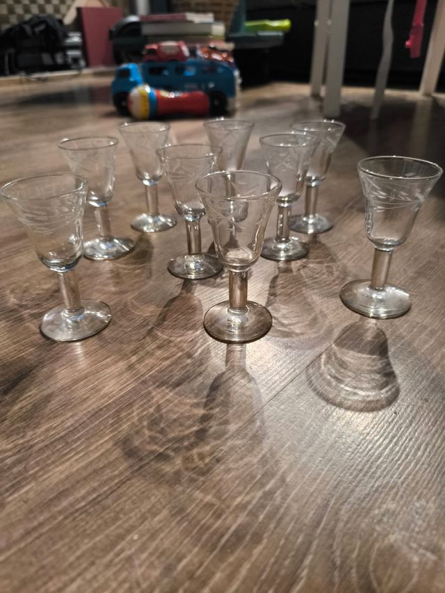 Copas cristal pequeñas