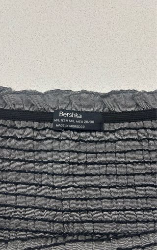 Miniabito argento corto Bershka paillettes donna