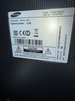 TV Samsung LED 32" Smart TV
