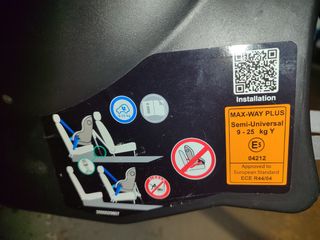 Silla contramarcha britax romer max way