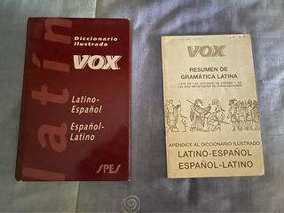 Diccionario de latín con guía de gramática