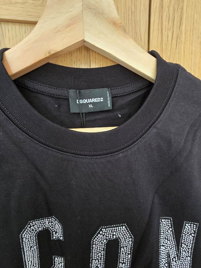 Camiseta DSQUARED2 negra talla XL