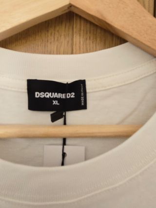 Camiseta DSQUARED2 Icon Blanca Talla XL