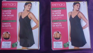 Camisón Esmara Negro