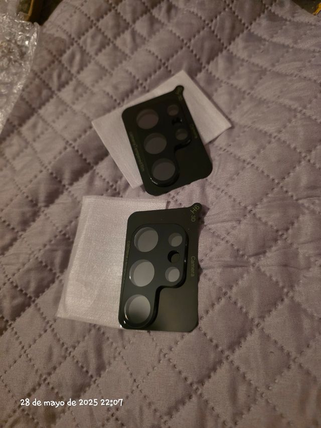 2 protectores cámara trasera Samsung s25 ultra