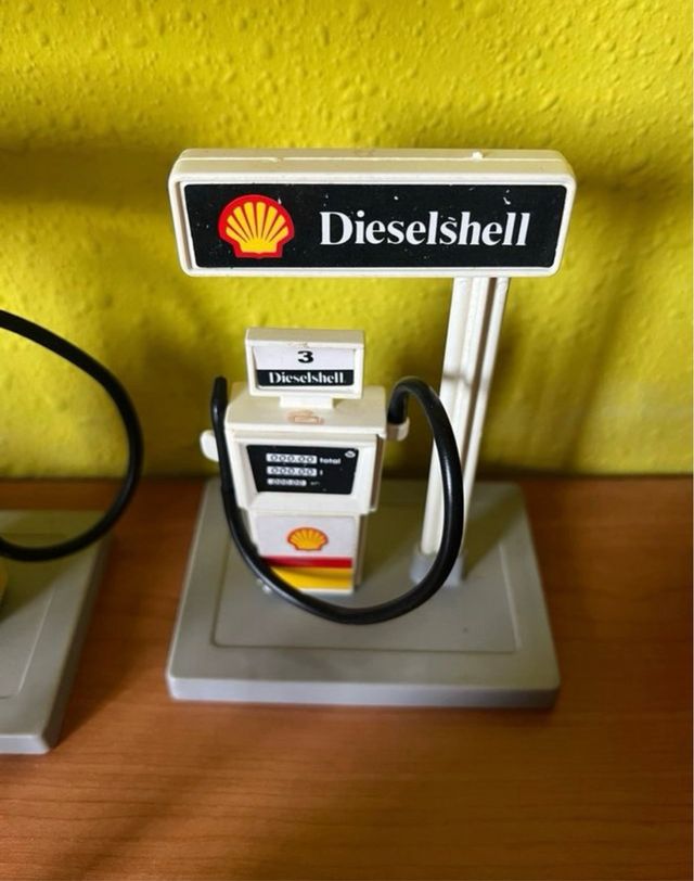 Stazione di servizio Shell Playmobil Vintage