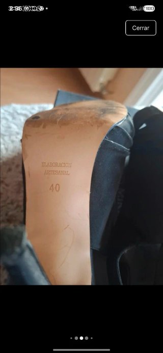 Sandalias Pedro Miralles negras 40 con plataforma.