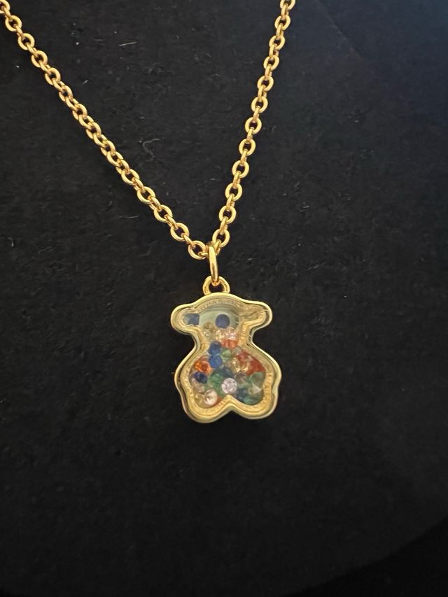 Collar Tous osito multicolor 