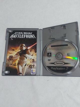 Star Wars Battlefront PS2 Platinum