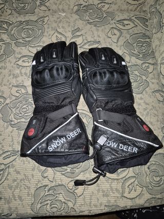 Guantes moto Snow Deer calefactables