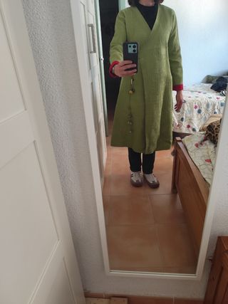 Chaqueta/abrigo entretiempo verde oliva