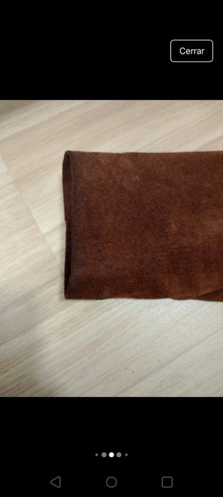 Chaqueta ante marrón Yelderis - talla 38-40