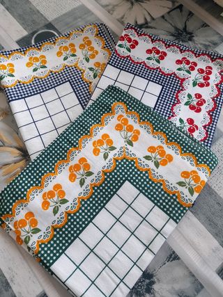 Jogo de Panos Cozinha Vintage