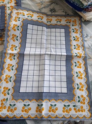 Jogo de Panos Cozinha Vintage