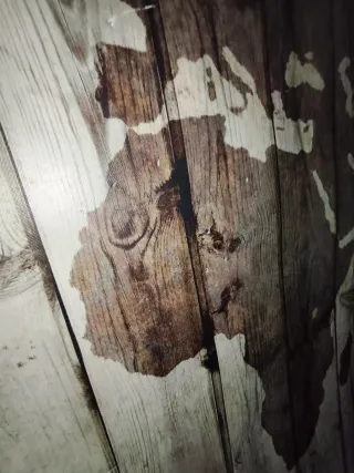 Lienzo Mapamundi IKEA 200x140 cm