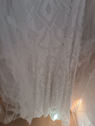 Vestido novia encaje