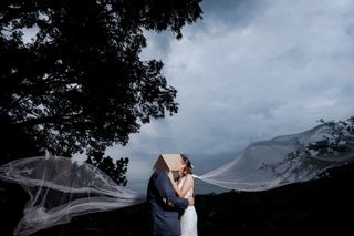 Vestido novia encaje