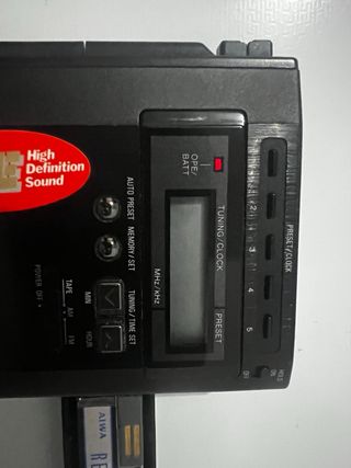 AIWA HS-J505 Walkman - Reproductor año 1992