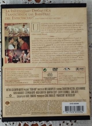DVD Ben-Hur - Edición Española