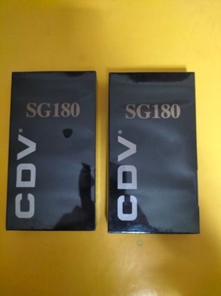 VHS registrabili sigillate CDV SG 180