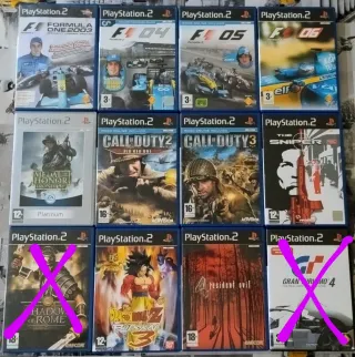 Juegos PS2 Fórmula 1