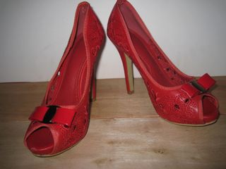 Lote Zapatos rojos tacón (2 pares) - 39 y 40
