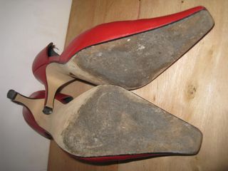 Lote Zapatos rojos tacón (2 pares) - 39 y 40
