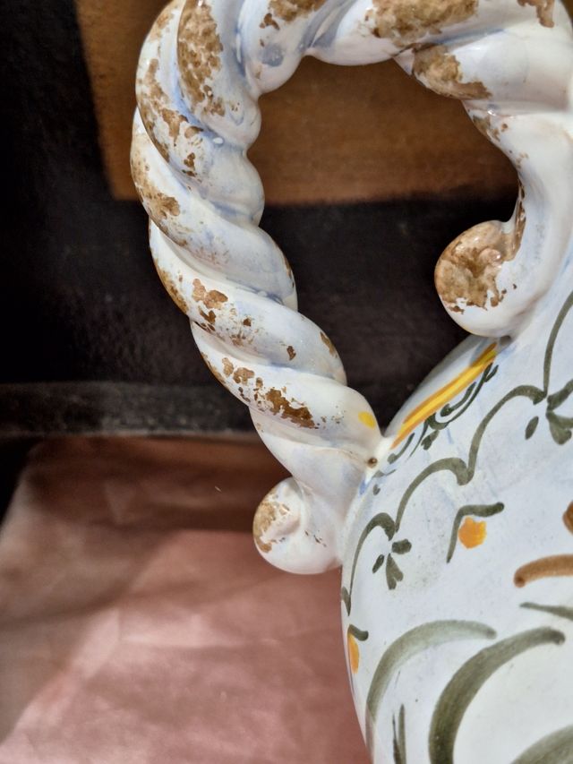 Centrotavola Ceramica Dipinto a Mano