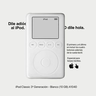 iPod 3Gen. + Deck de regalo