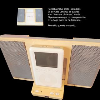 iPod 3Gen. + Deck de regalo