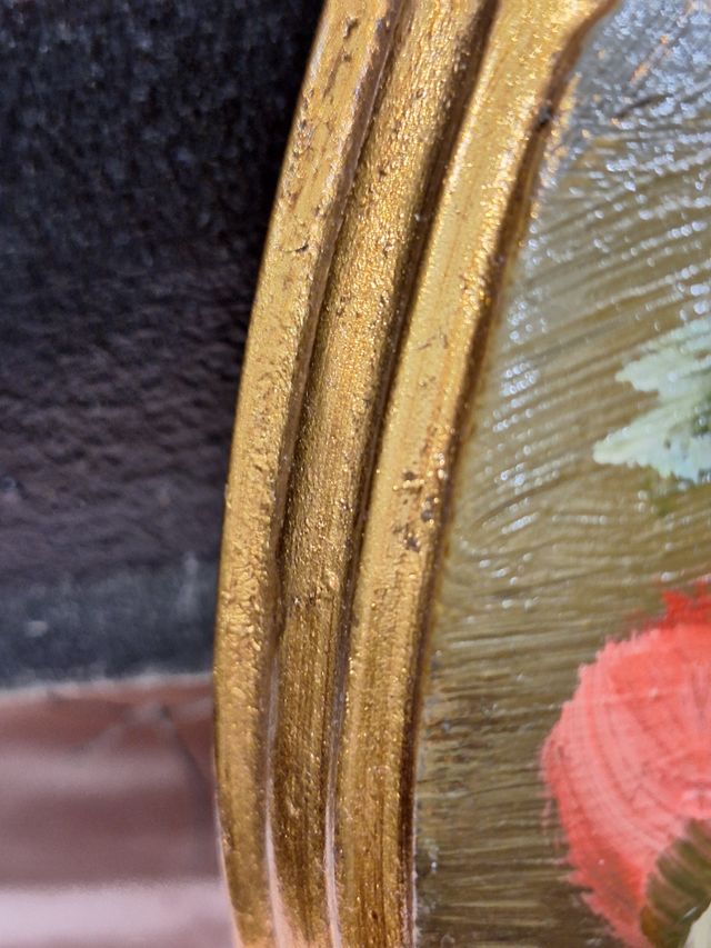 Dipinto fiori - Quadro olio su tavola