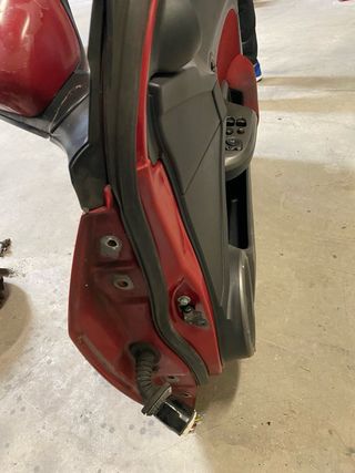 Puertas Honda Civic Type R rojas