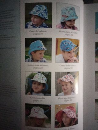 Sombreros, gorras y biseras para niños: 20 proy...