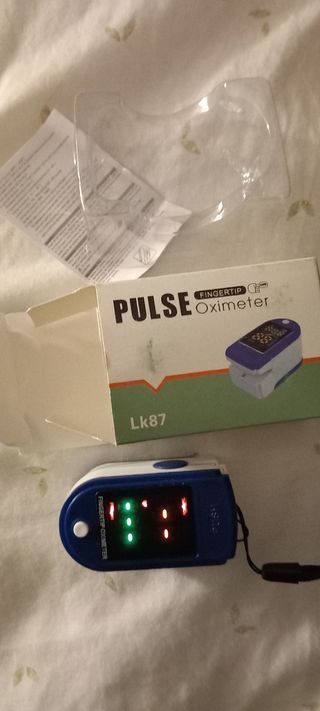 Oxímetro de Pulso Lk87 - Pulsioxímetro de Dedo