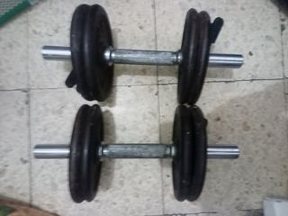 Banco pesas con barra - NUEVO