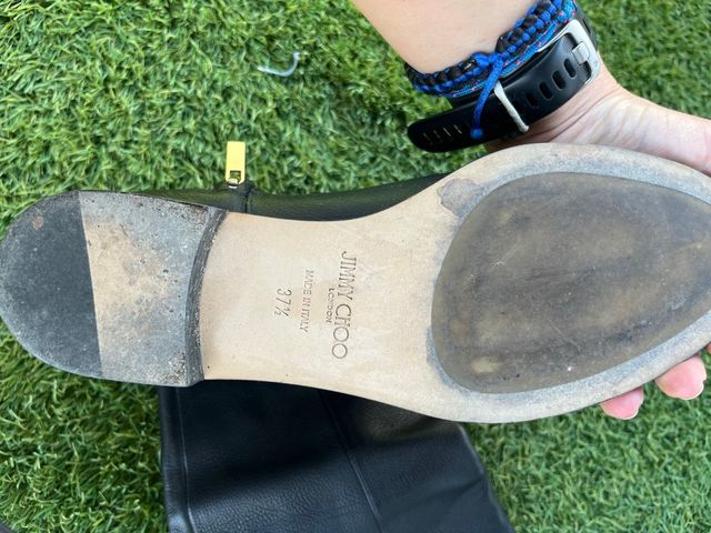 Botas altas Jimmy Choo negras