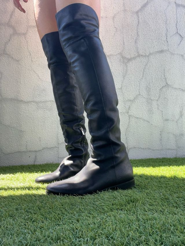 Botas altas Jimmy Choo negras