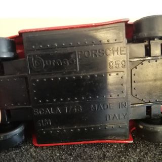 Porsche 959 racing della burago, scala 1/43