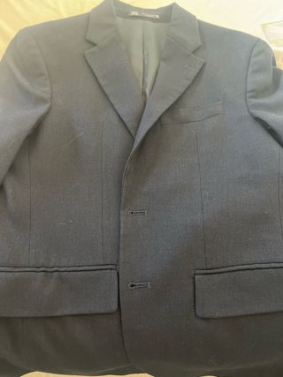 Traje Zara azul marino - Talla 38