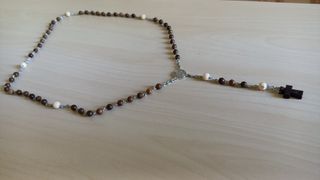 Rosario de madera