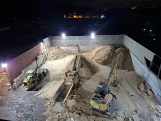 RECOGIDA DE PODA CON CAMION PULPO JARDINEROS, TALA