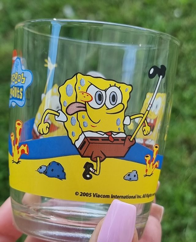 Bicchiere nutella ferrero Spongebob (2005)