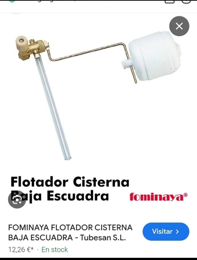 Galleggiante Rubinetto WC speciale