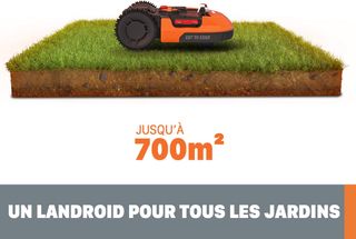 WORX 30199302000 Robot Cortacésped Landroid M 700