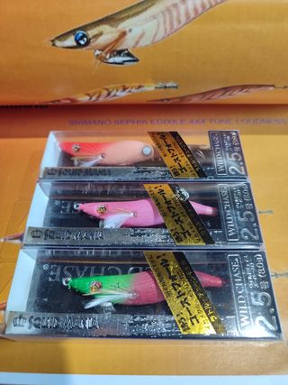 Señuelos Squidmania Wildchase 2.5