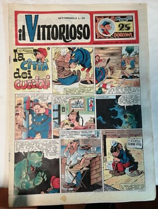 Fumetti il Virtuoso 1958 giornalini 10 pezzi